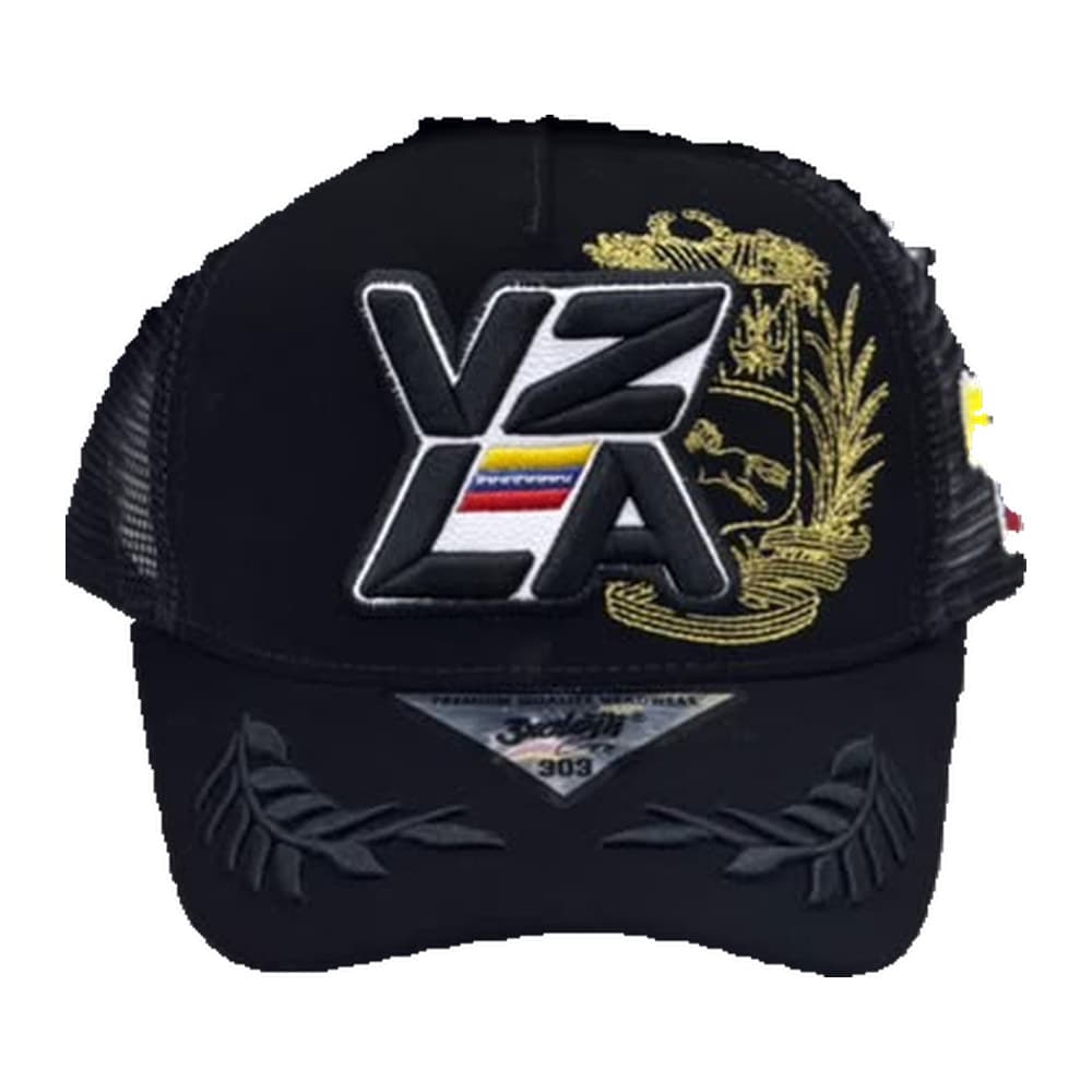 Gorra Negra 6 Negro